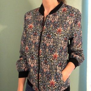 LINDI Small Floral Full Zip Jacket